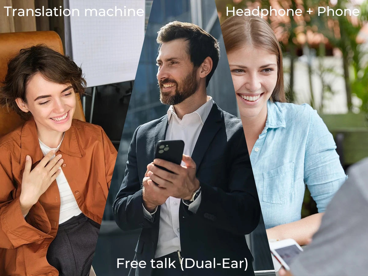 164-Language Instant Translation Wireless Bluetooth Earbuds