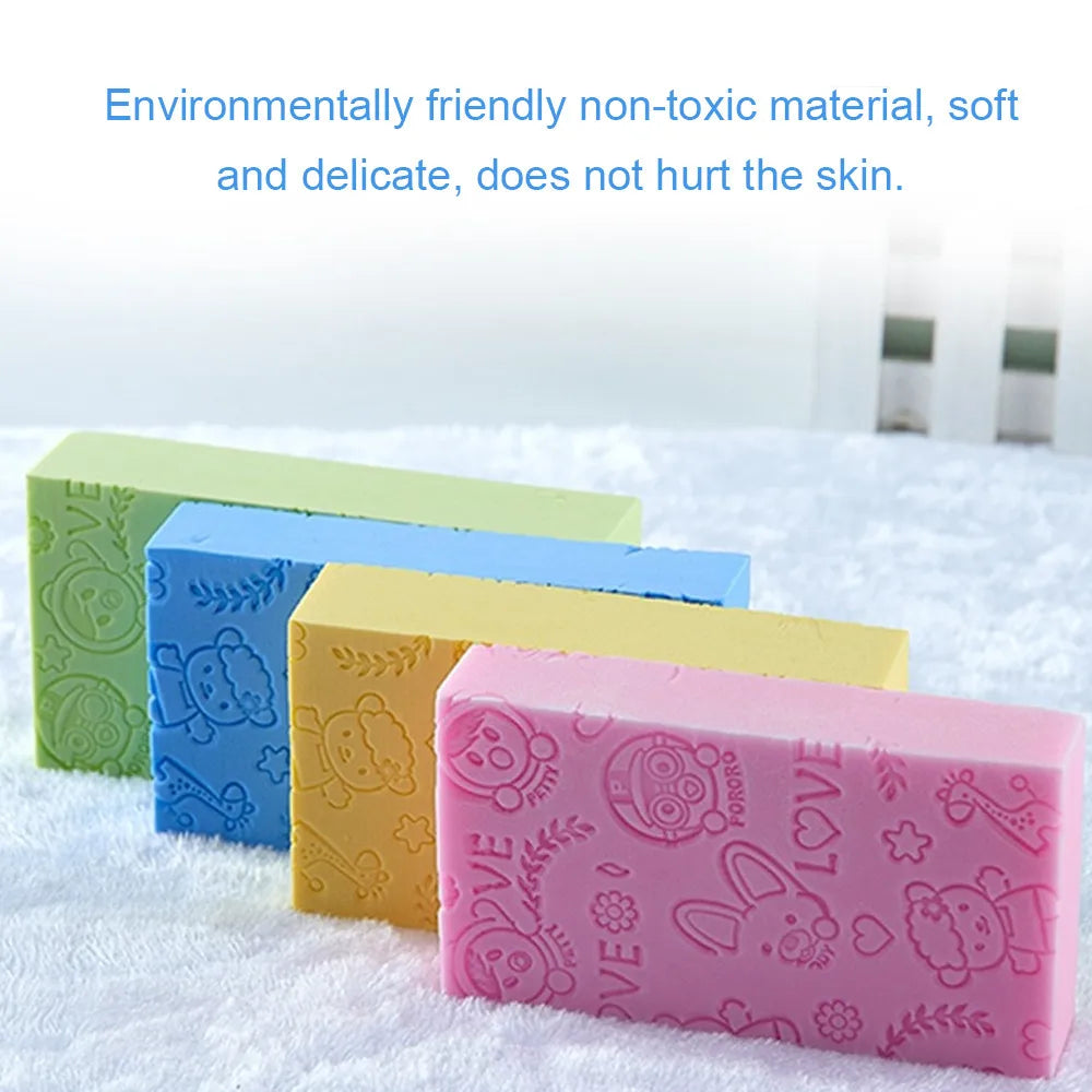 Soft Exfoliating Body Scrubber – Bath Sponge & Skin Cleaner