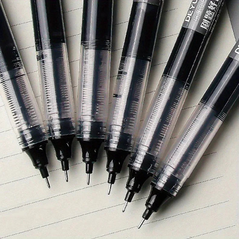 10Pcs High-Quality Needle Tip Gel Pens