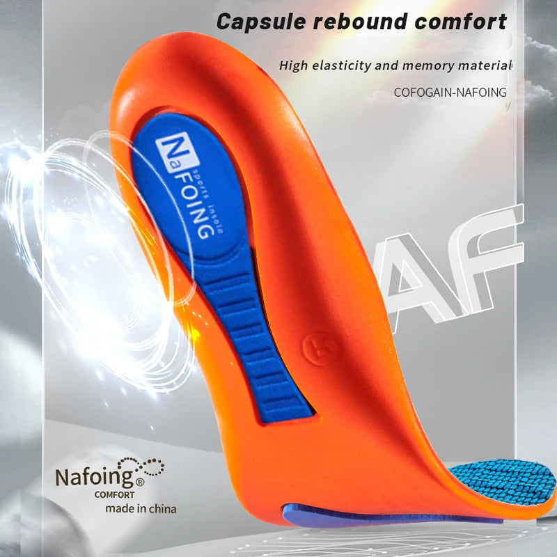 Sport Orthopedic Insoles – Shock-Absorbing EVA Inserts for Men & Women