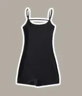 Women’s Y2K Vintage Two-Piece Set – Leather Top & High Waist Jumpsuit