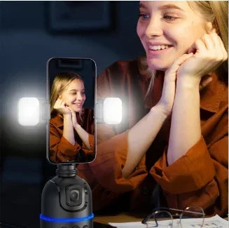 360° Auto Face Tracking Phone Holder with Smart Rotation