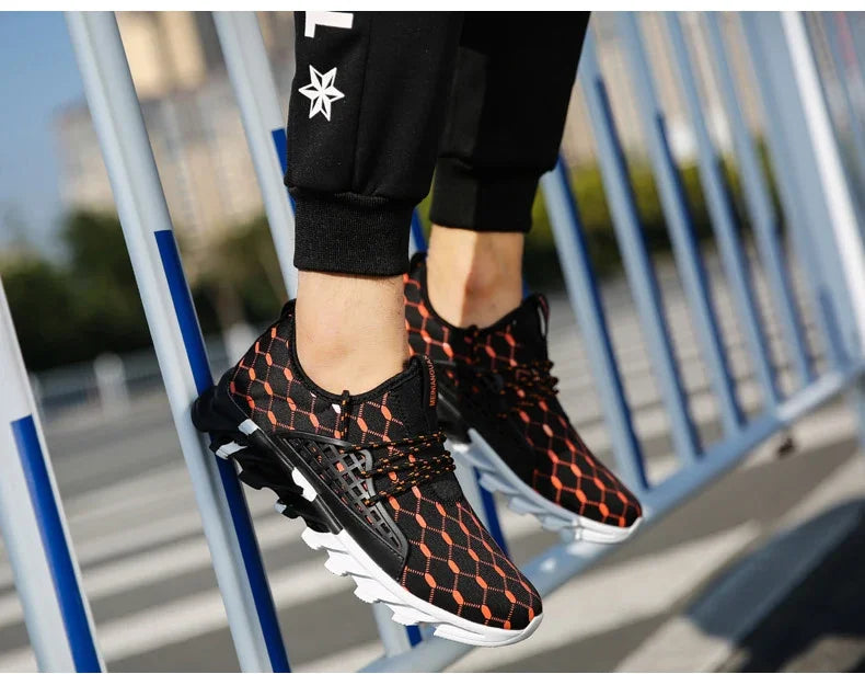 Men’s Breathable Sports Shoes Casual Walking Sneakers
