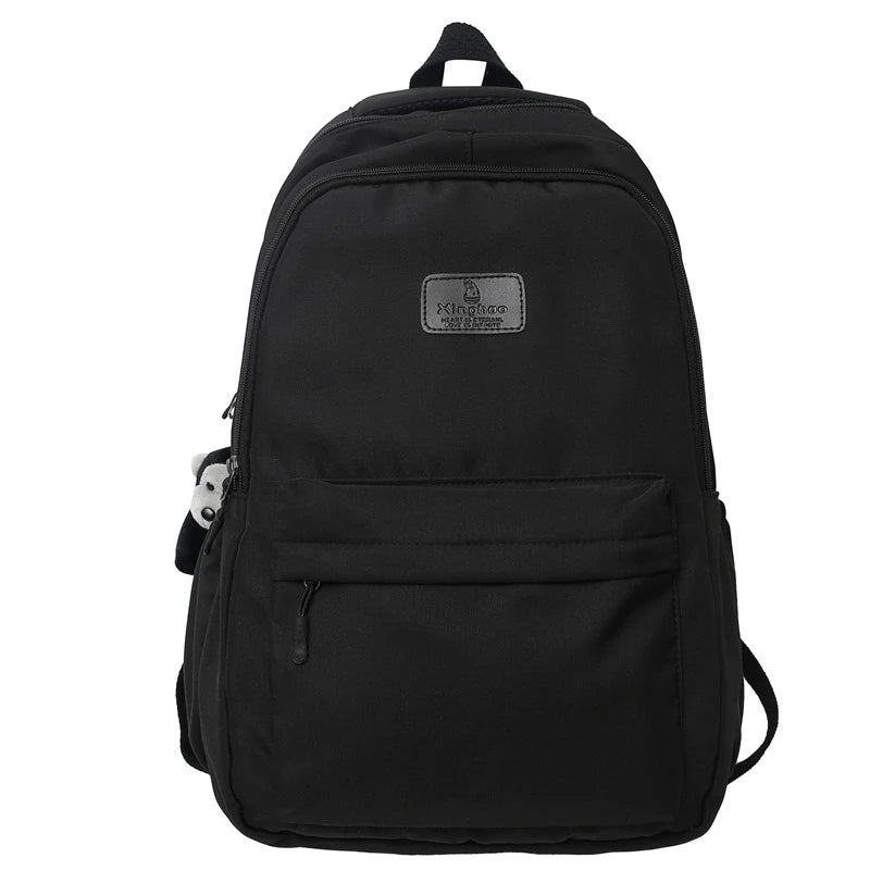 Fashion Waterproof Nylon Backpack – Schoolbag for Teens & Students