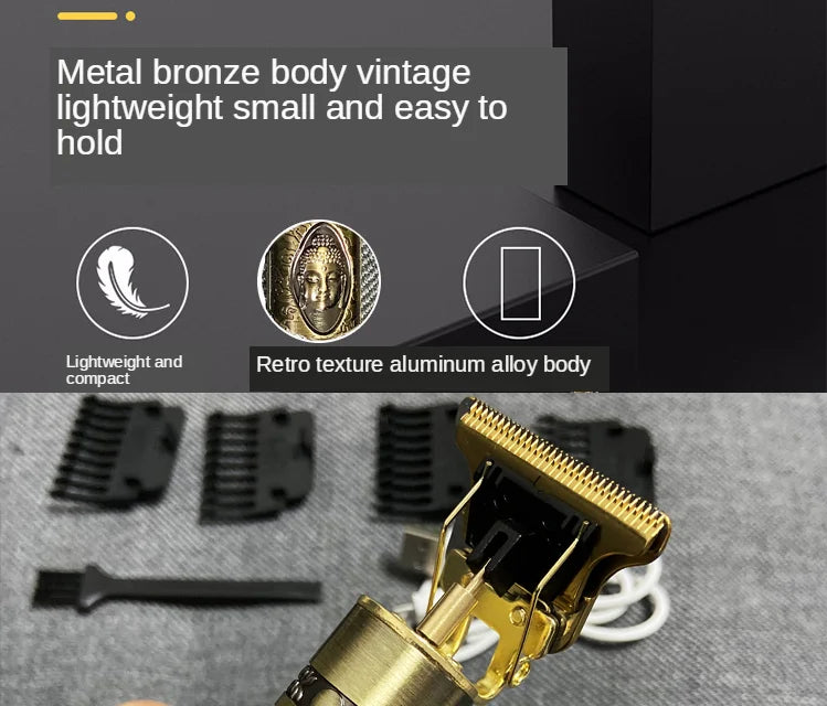 T9 Hair Clipper Zero Gap Trimmer