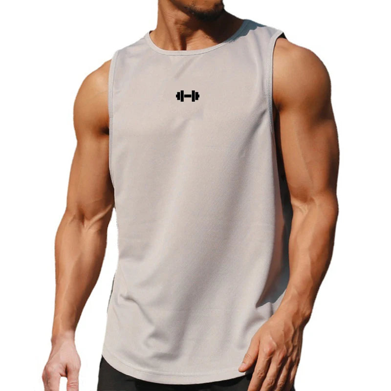 Men's Gym Tank Top – Quick-Dry Sleeveless Workout Shirt