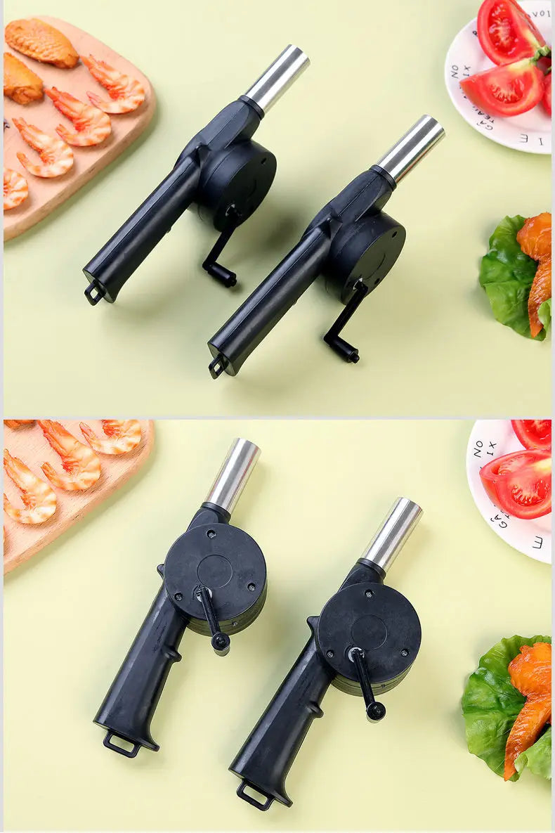 Portable Hand Barbecue Blower – Outdoor BBQ & Fire Starter Tool