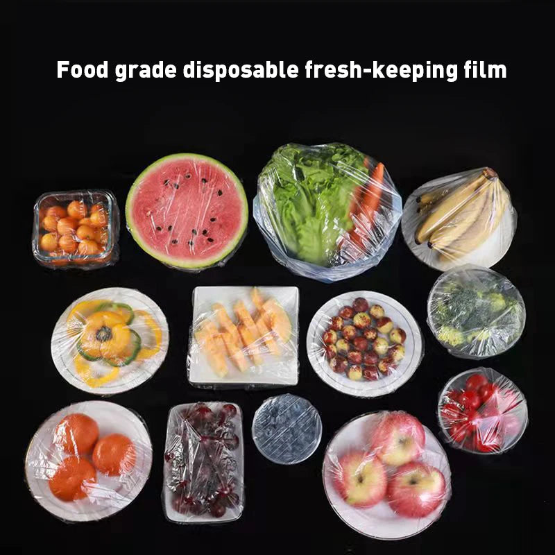 Elastic Food Covers for Bowls – Reusable Plastic Wrap Lids