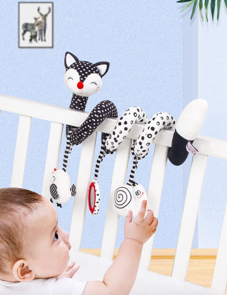 Cartmela Baby Spiral Plush Toys