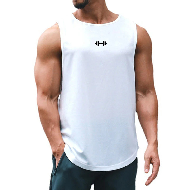 Men's Gym Tank Top – Quick-Dry Sleeveless Workout Shirt