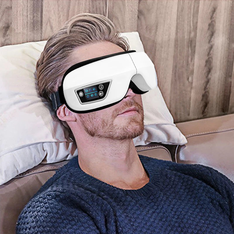 Cartmela Eye Massager with Air Pressure, Heat & Vibration