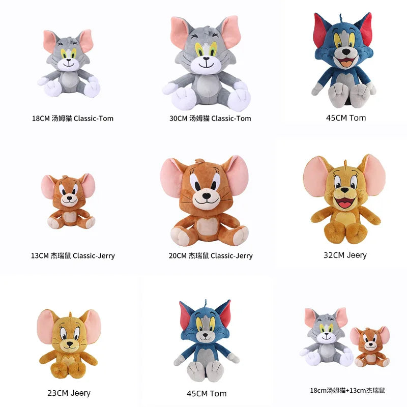 Tom & Jerry Plush Toy Set