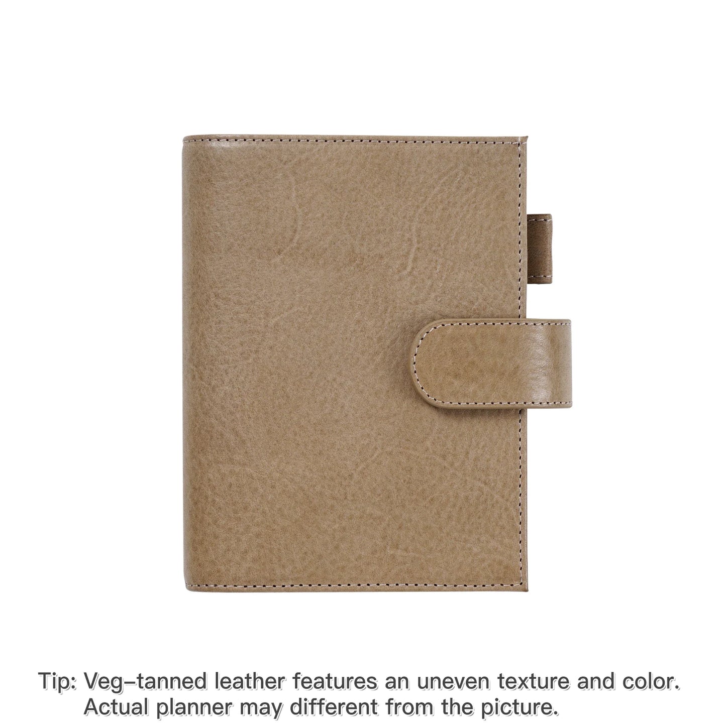 A6 Plus Leather Notebook Cover – Full Grain Vegetable Tanned