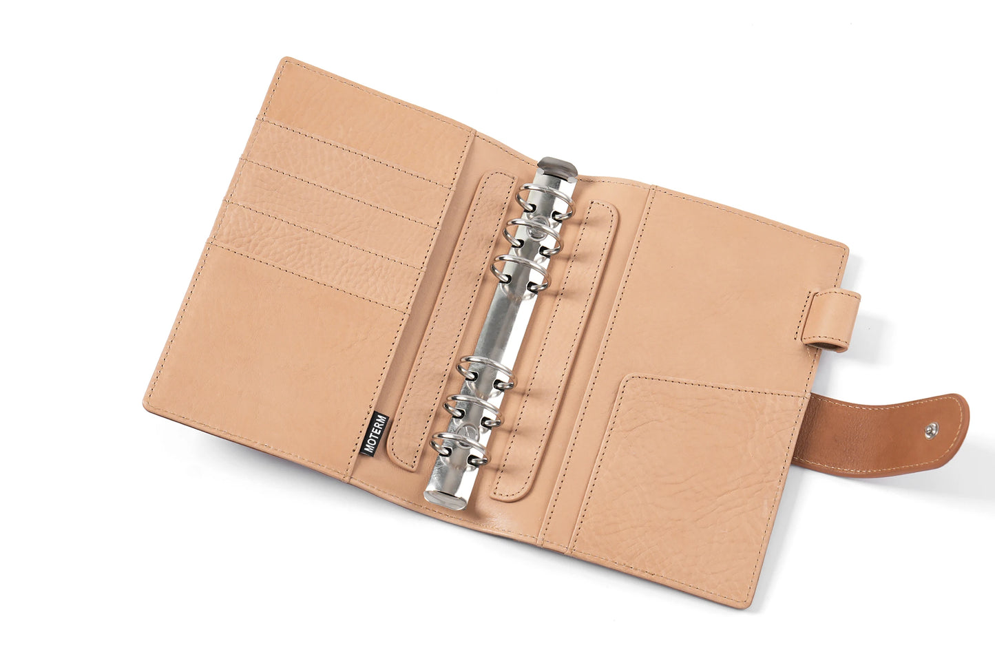 Elite Personal Size Rings Planner – Vegetable Tanned Leather, 25mm Rings