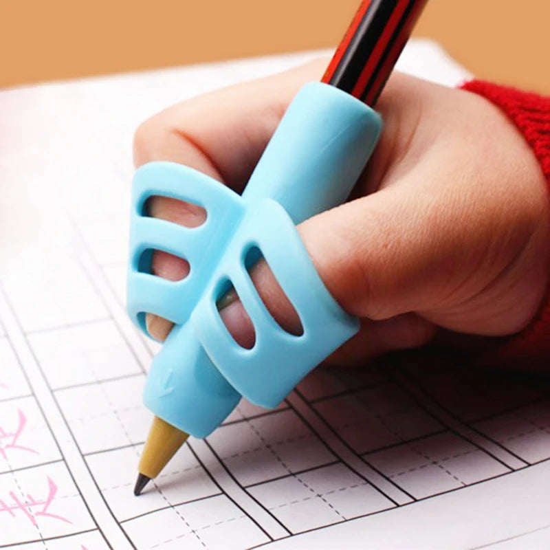 2/4pcs Silicone Pencil Grips – Kids Handwriting Posture Corrector