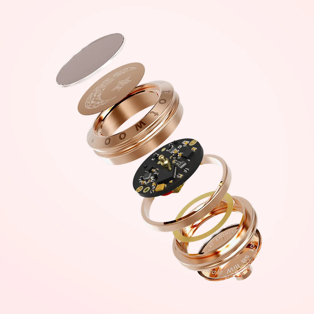 Couple Touch Necklaces – Natural Agate Long Distance Gift Set