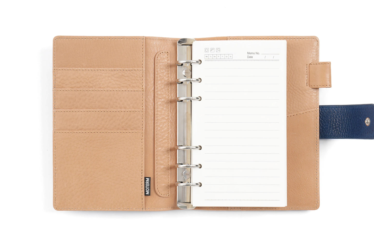 Elite Personal Size Rings Planner – Vegetable Tanned Leather, 25mm Rings