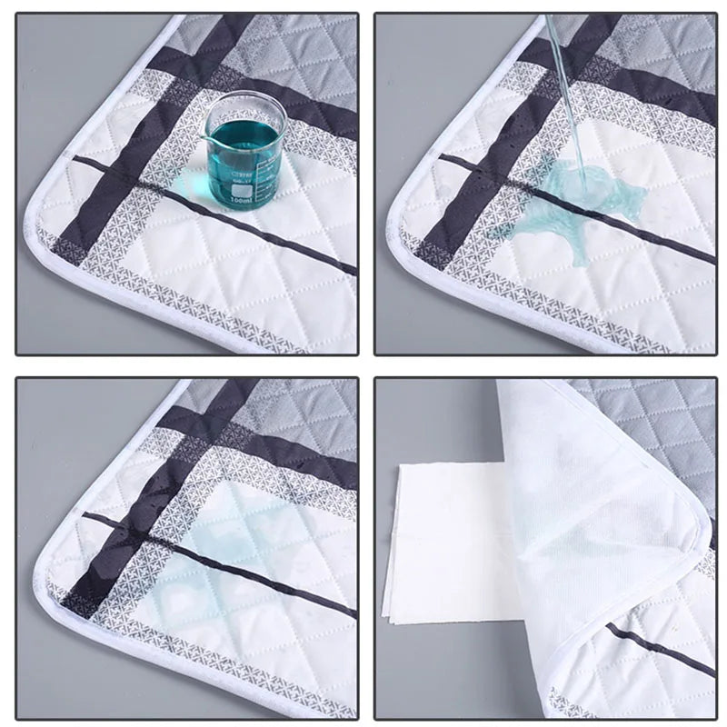 Waterproof Baby Urine Mat – Washable Cartoon Bed Pad