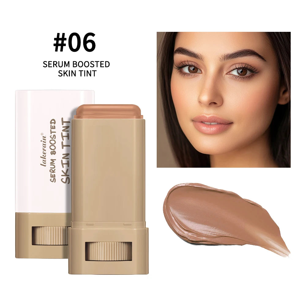 Serum Stick Foundation – High Coverage Skin Tint & Plumping Balm