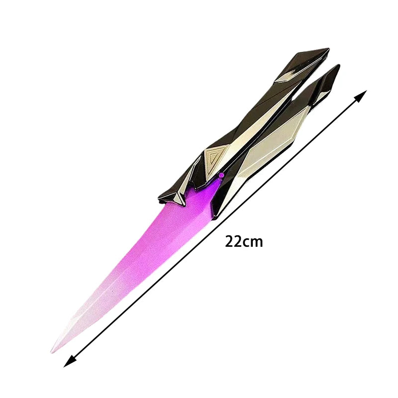 3D Engraved Tactical Butterfly Blade – Foldable Cosplay Knife