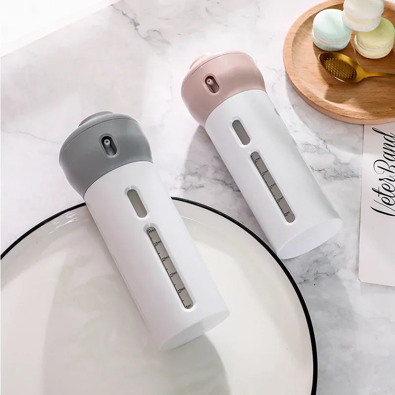 Cartmela 4-in-1 Travel Bottles Set - Refillable Perfume & Cosmetic Containers