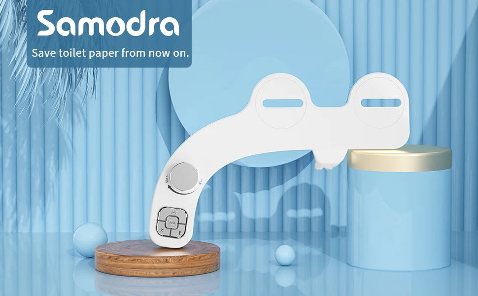 Cartmela Non-Electric Dual Nozzle Bidet Attachment