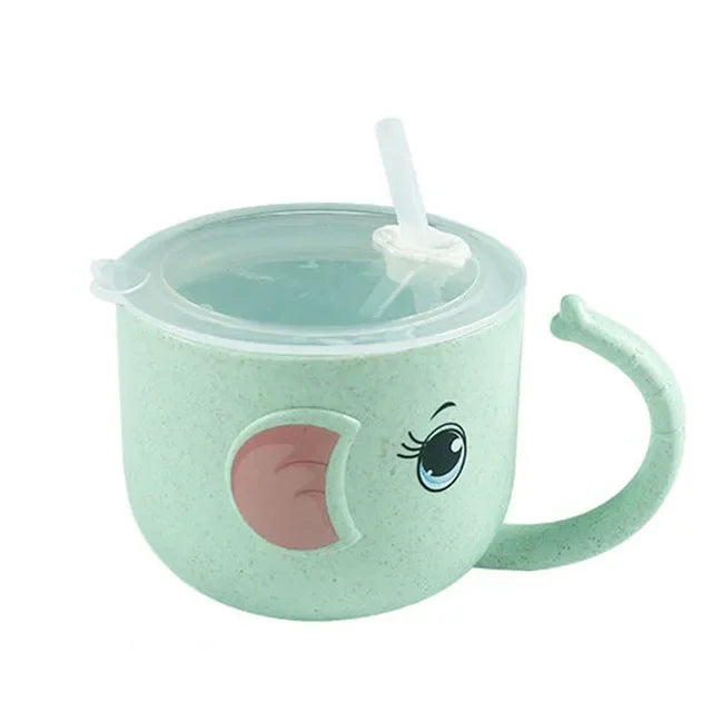 Cartmela Cartoon Elephant Baby Training Cup