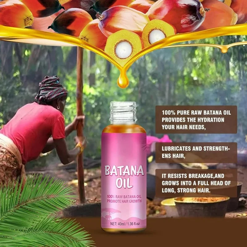 100% Pure Batana Oil for Hair Growth