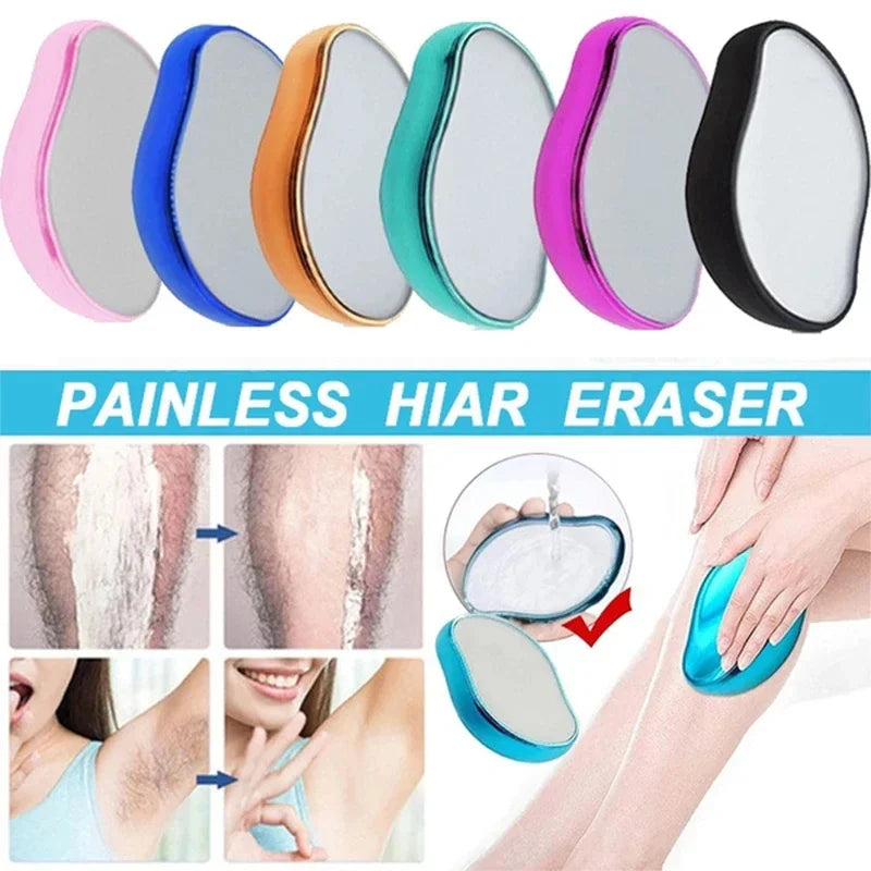 Crystal Hair Removal Eraser – Painless, Reusable & Easy to Clean