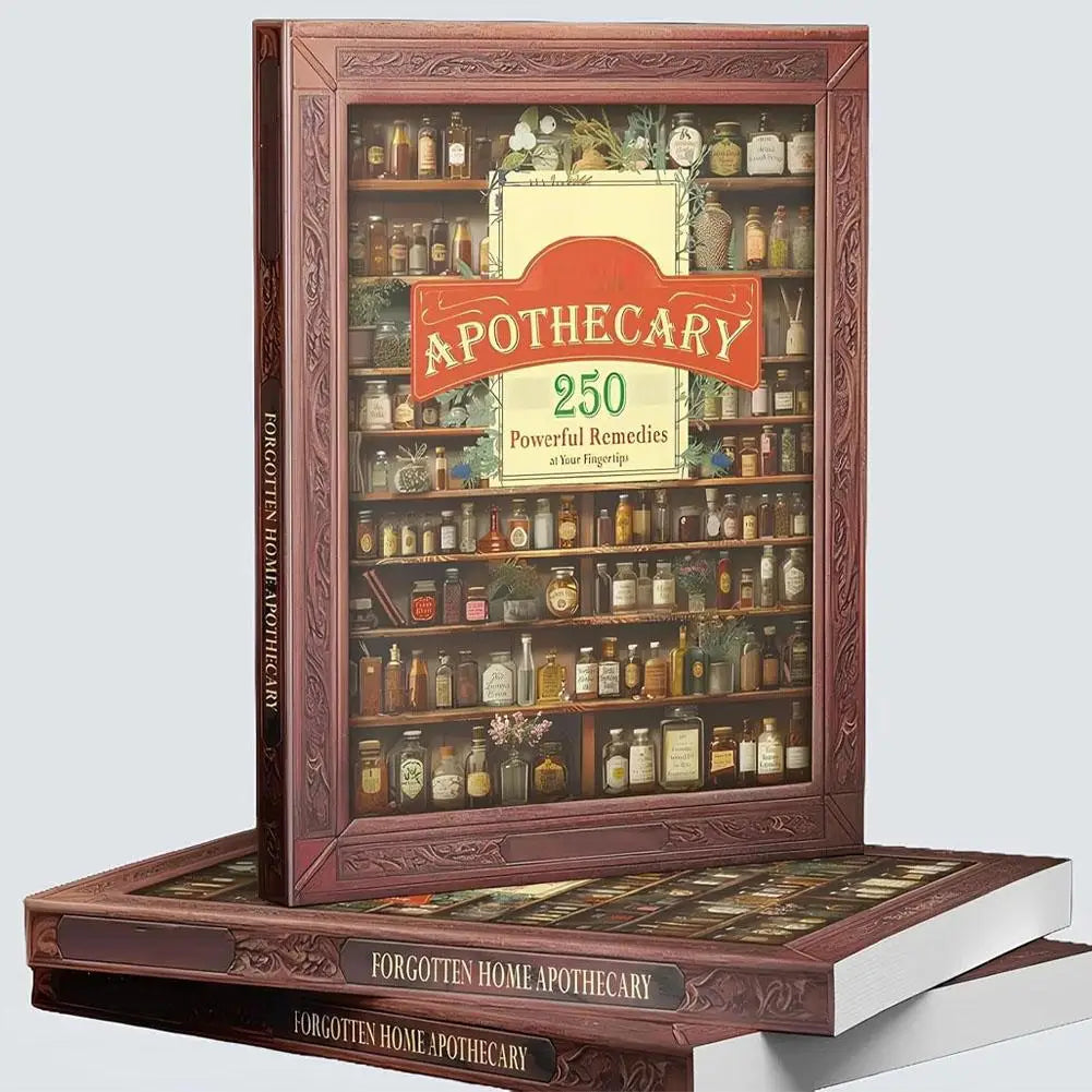 Forgotten Home Apothecary Book – 250 Natural Remedies Guide