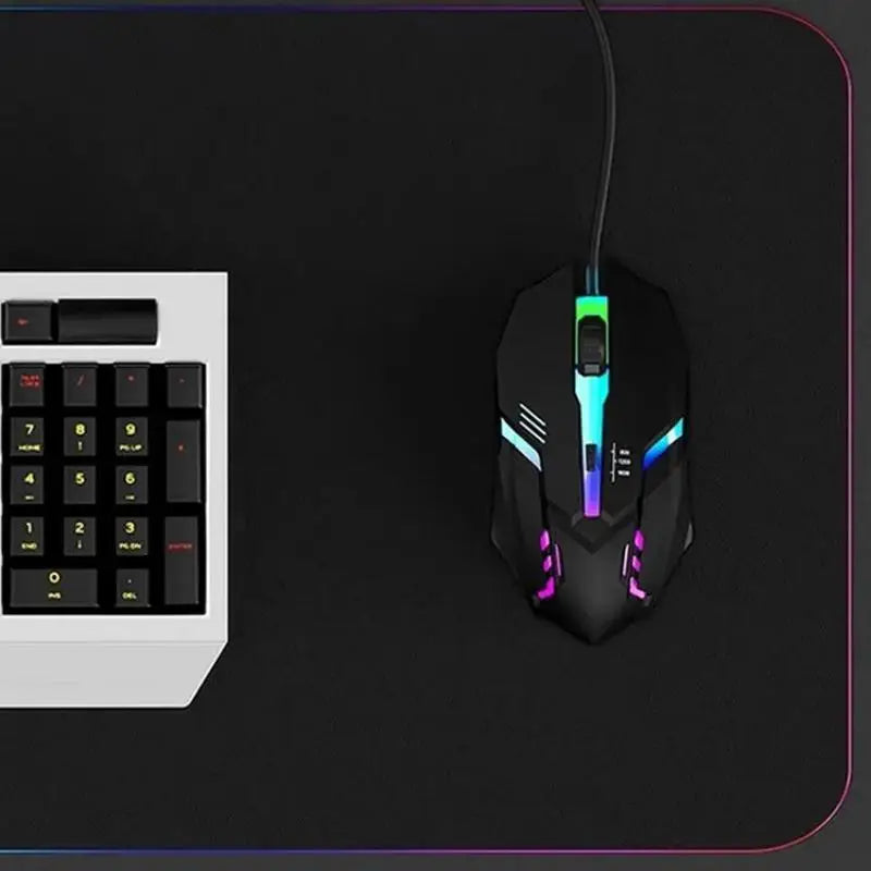 2023 Ergonomic Gaming Mouse – USB Backlit Computer & Laptop Mouse