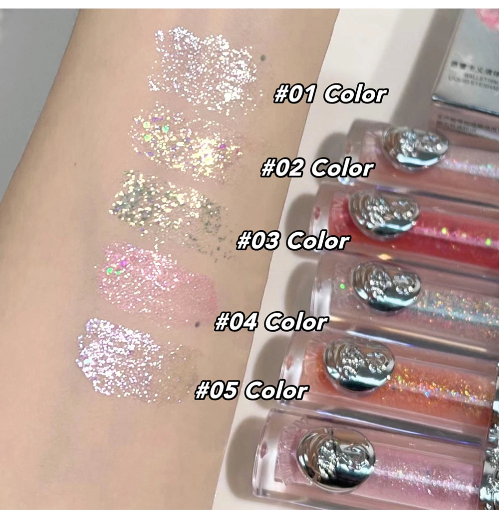 Liquid Shimmer Eyeshadow – Fine Glitter Highlight for Bold Looks