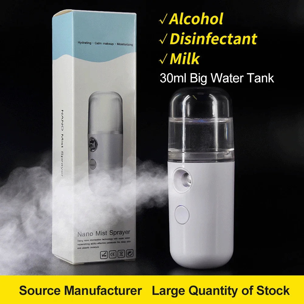 30ml Mini Portable Rechargeable Cool Mist Humidifier