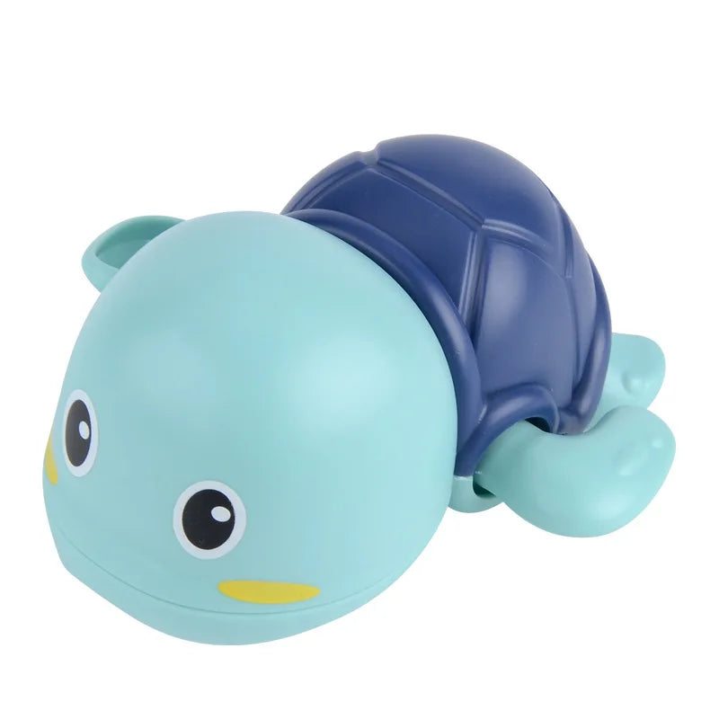 Cute Wind-Up Swimming Turtle – Baby Bath & Pool Water Toy
