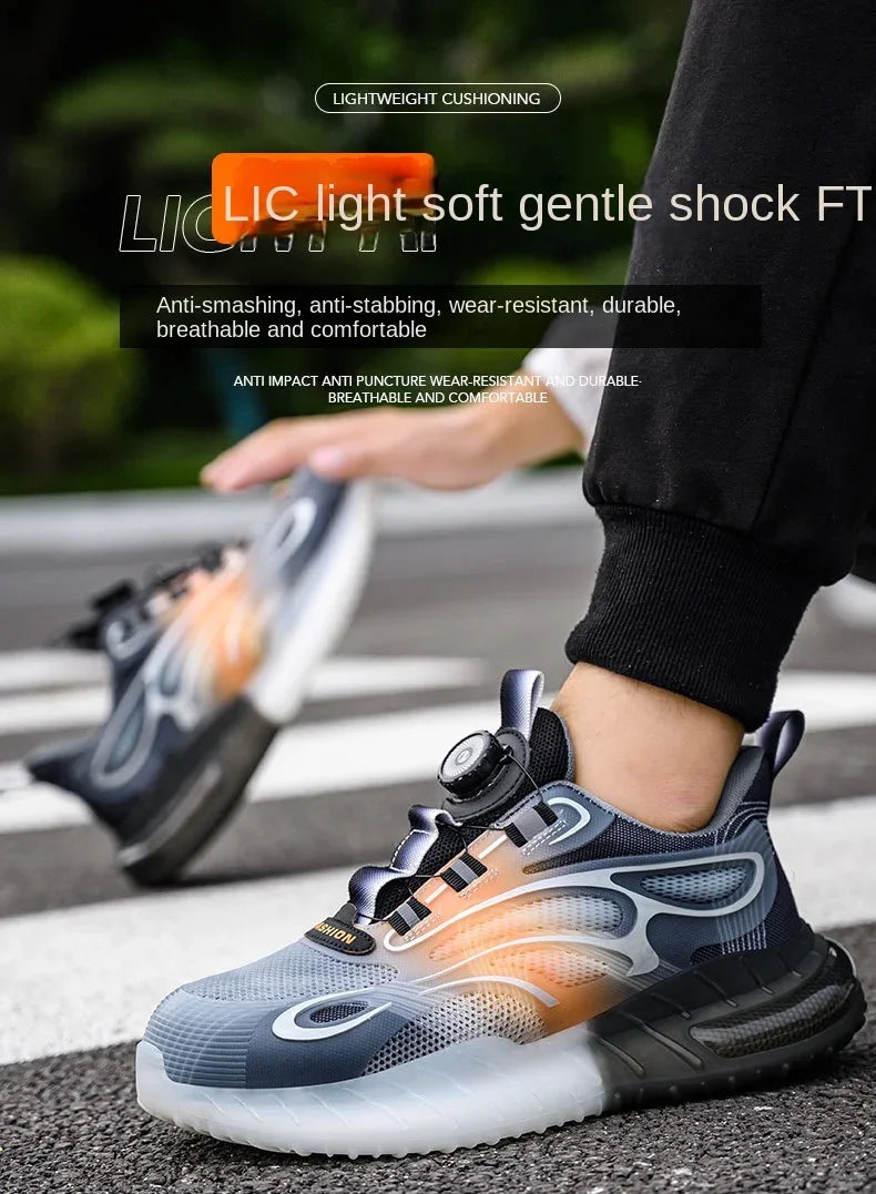 Cartmela Steel Toe Safety Shoes for Men – Breathable