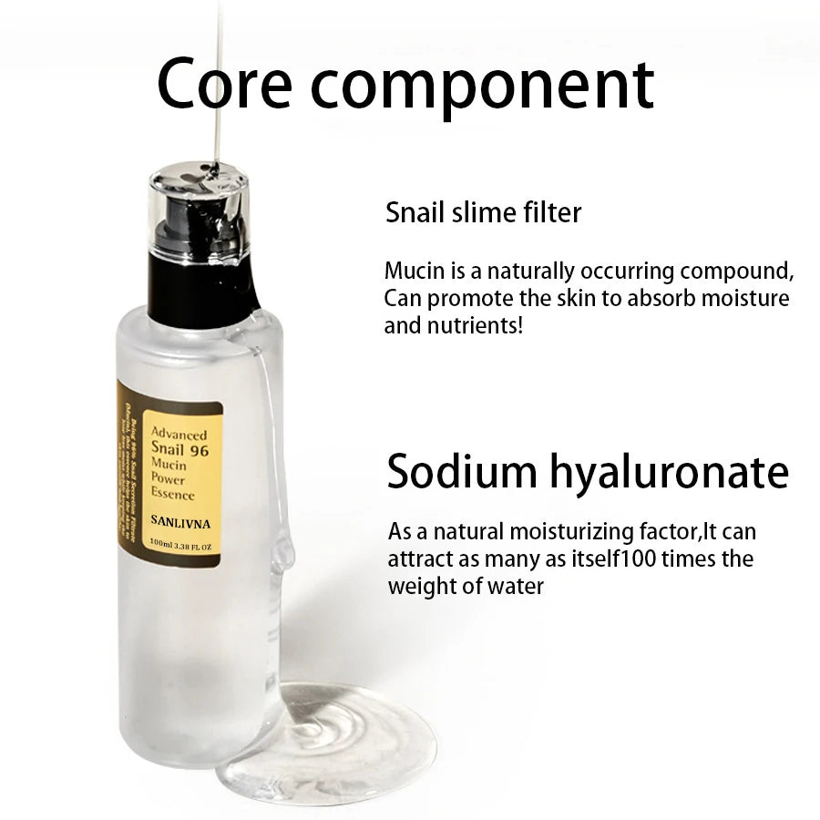 Snail Mucin 96% Essence – Anti-Aging, Firming & Brightening Care