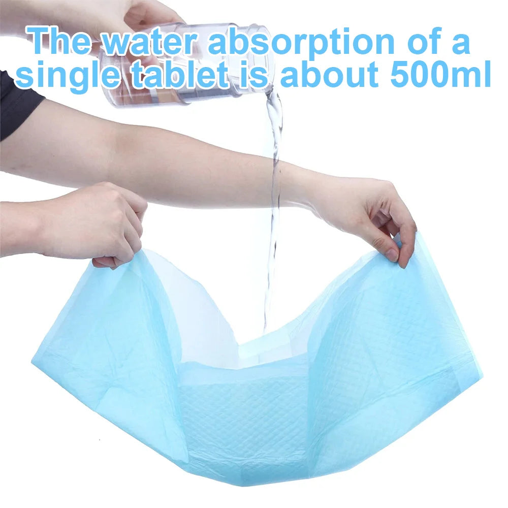 50pcs Disposable Pet Pee Pads – Puppy Training Diapers 60x90cm