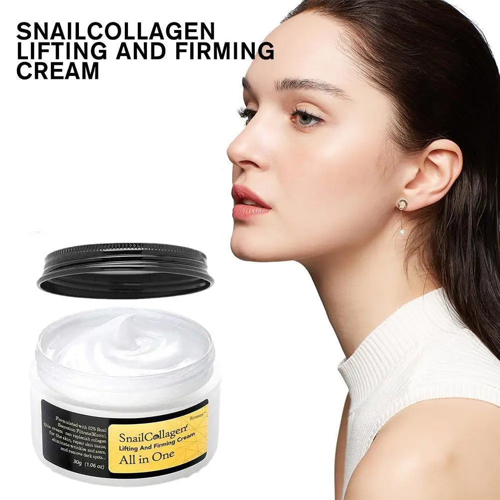 Snail Collagen Face Cream & Repair Essence – Lifting & Hydrating Care