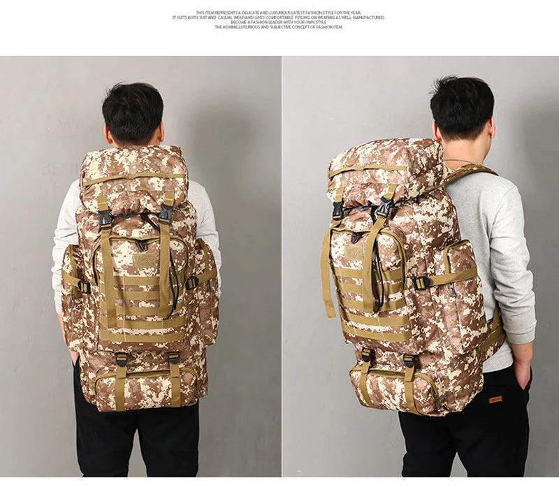 Cartmela Men’s Tactical Travel Backpack