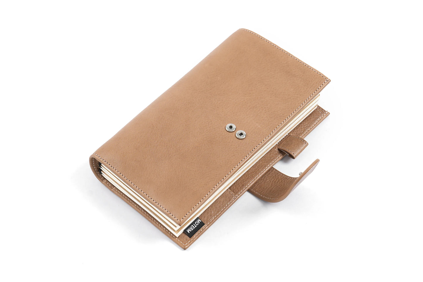 Vegetable Tanned Leather Travel Notebook – Standard Planner Cover