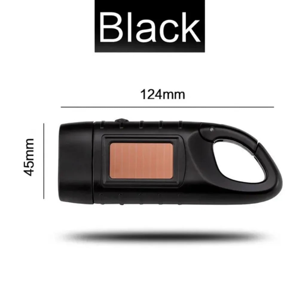 USB Rechargeable LED Pocket Flashlight – Mini Keychain, Waterproof