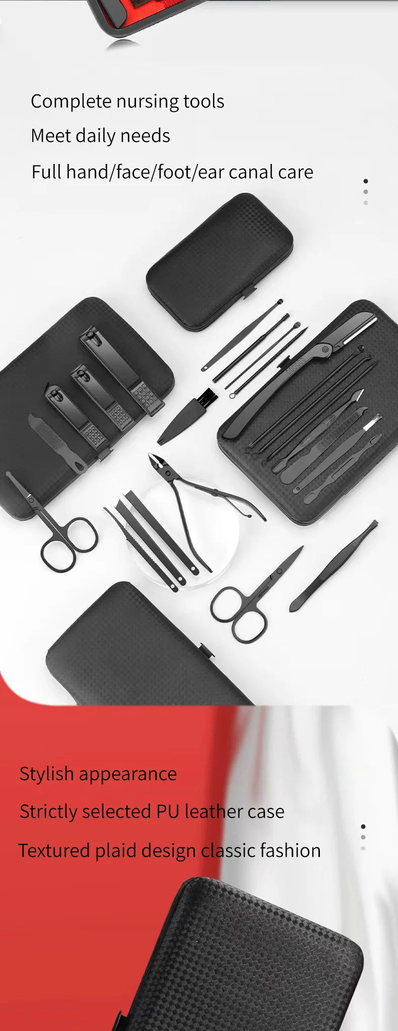 Nail Clipper & Manicure Set – Beauty Tools for Hand & Foot Care