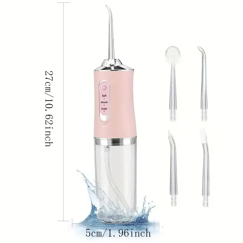 Portable Electric Water Flosser – Rechargeable Oral Irrigator