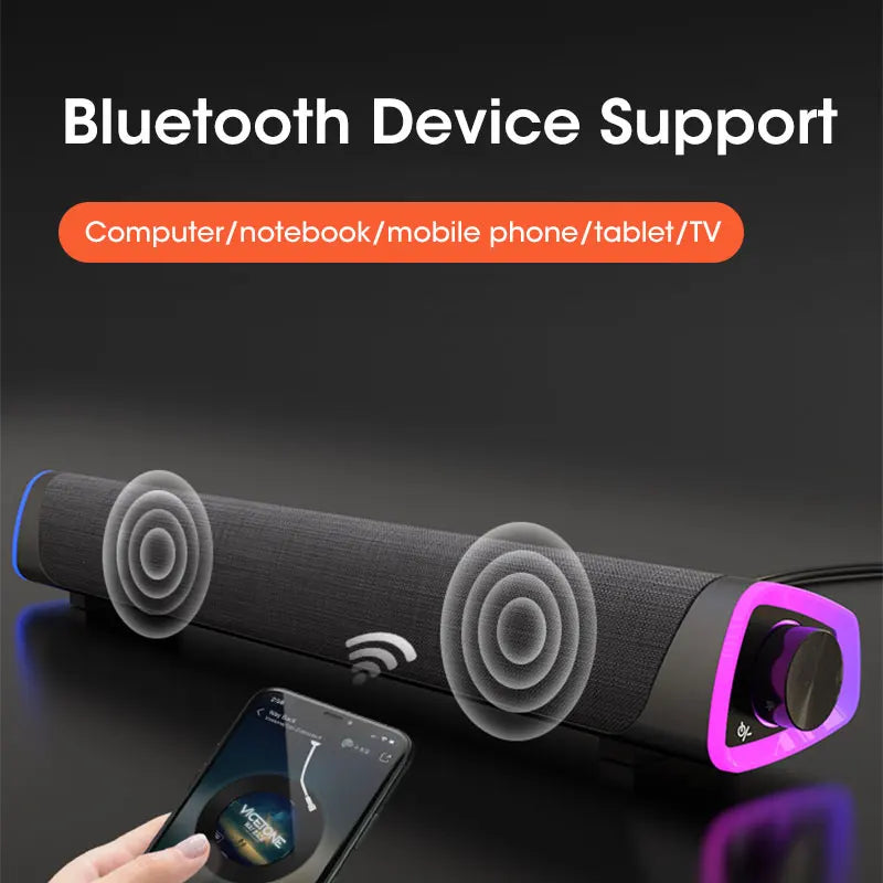 Cartmela 4D Sound Bluetooth Speaker Bar