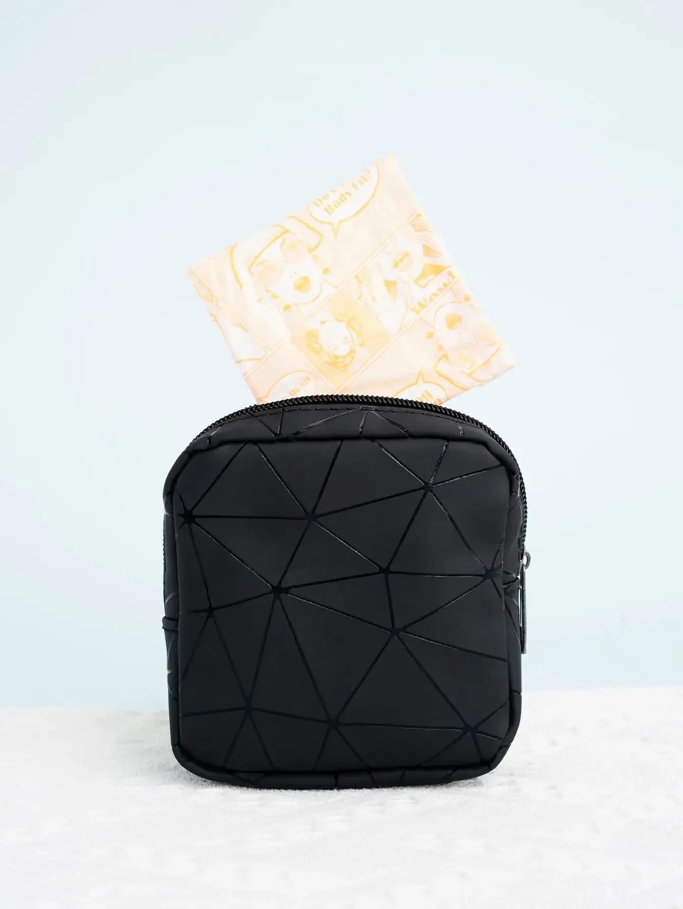 PU Leather Waterproof Organizer – Portable Bag for Women’s Essentials
