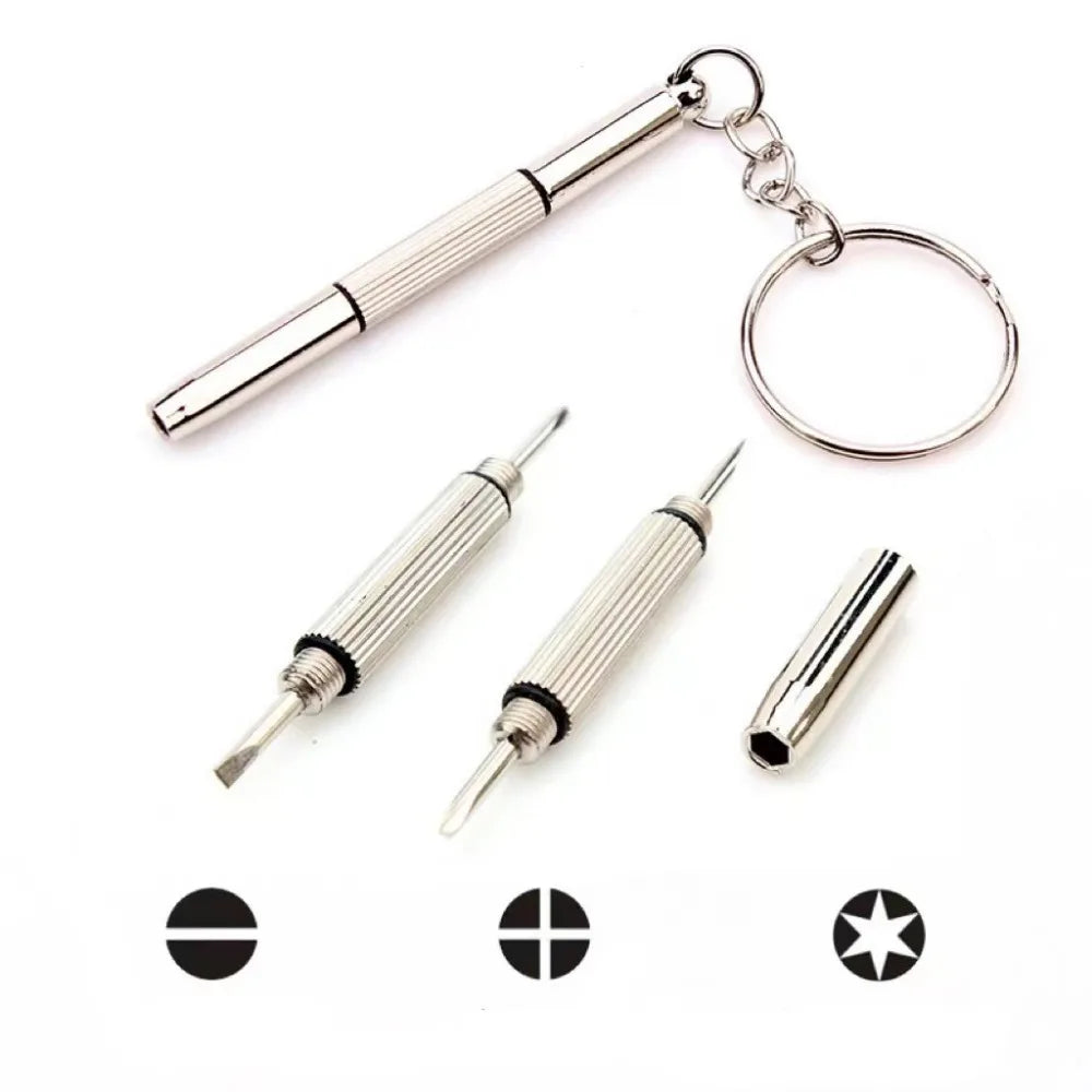Steel Glasses Screwdriver & Watch Repair Kit