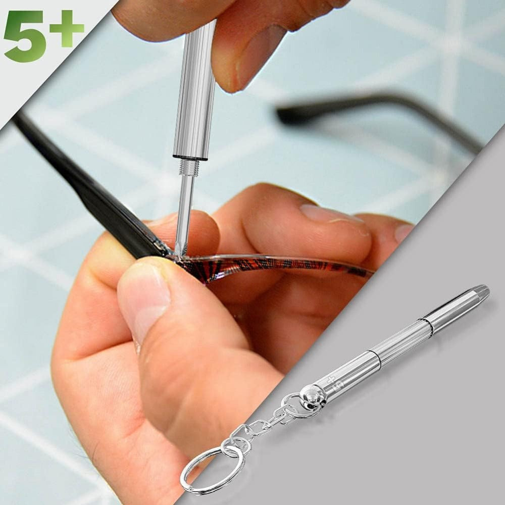 Steel Glasses Screwdriver & Watch Repair Kit