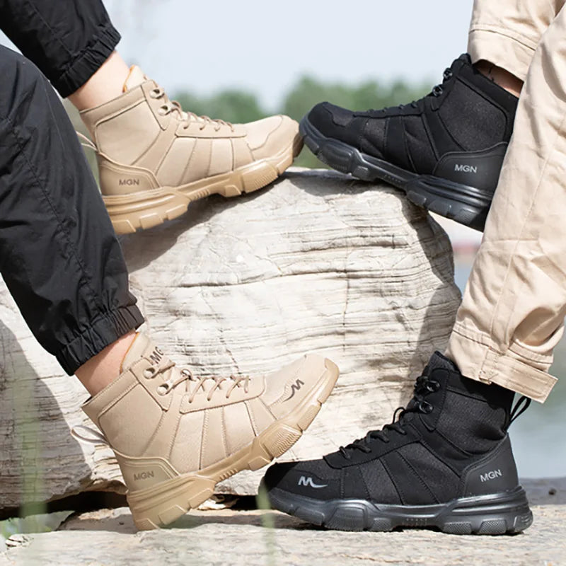 Indestructible Safety Work Boots – Steel Toe, Puncture-Proof