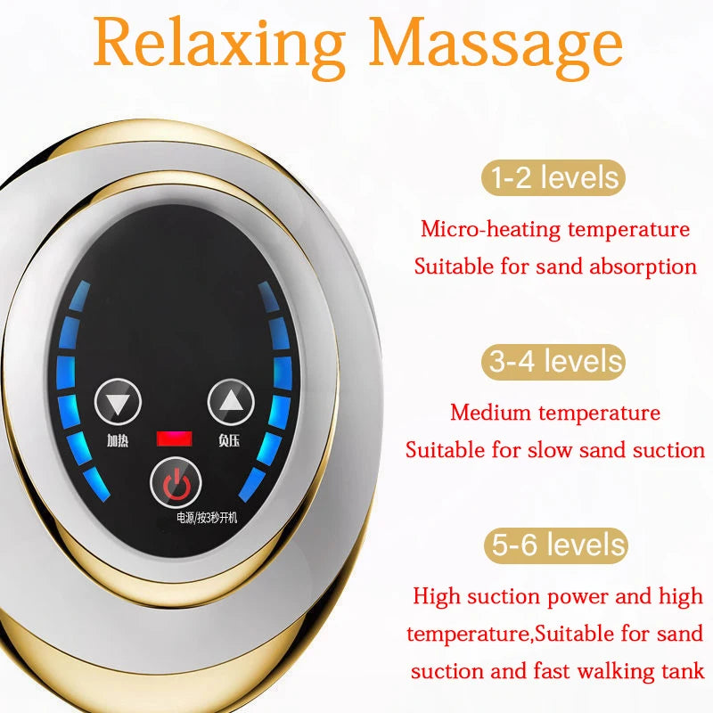 Electric Guasha Cupping Massager – Vacuum Heating Anti-Cellulite Tool