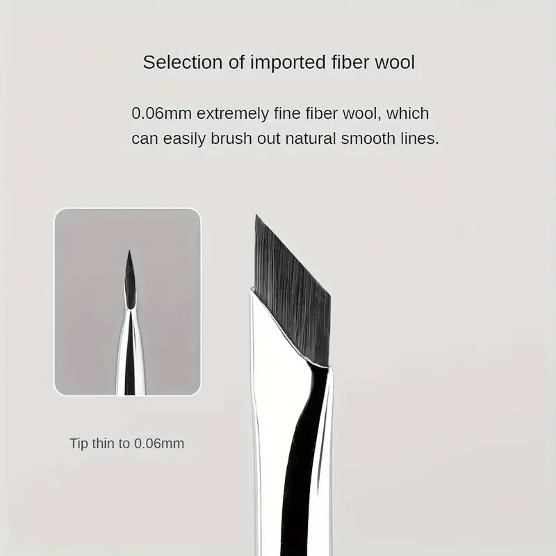 2/5Pc Ultra-Thin Eyeliner & Brow Brush Set – Precise Makeup Tools